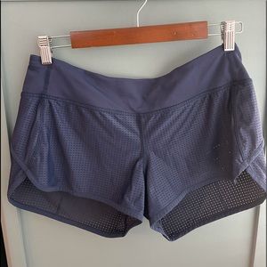 Lululemon Perforated Navy Speed Up Shorts (8)